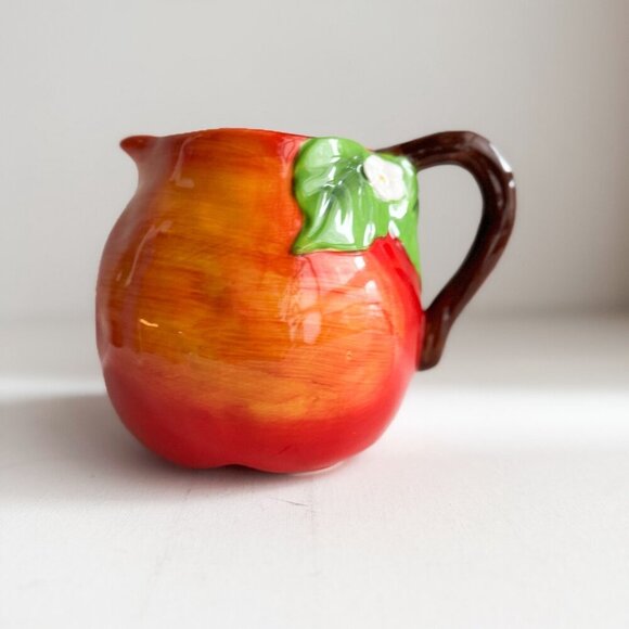 Anthropologie Foster Peach Stoneware Jug - Picture 5 of 6